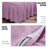 Beauty Age Spa Couch Cover - Washable Bed Cover with Skirt, All-Round Wrap for Lash Bed & Mattress, Table Skirt with Face Hole - Perfect for Salon & Home Use view 3