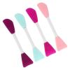 16Pcs Face Mask Applicator Face Mask Brushes Silicone Thin Layer Applicators Portable Facial Mud Mask Tools Beauty Supplies Travel Friendly view 1