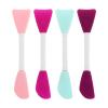 16Pcs Face Mask Applicator Face Mask Brushes Silicone Thin Layer Applicators Portable Facial Mud Mask Tools Beauty Supplies Travel Friendly view 3