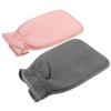 COLLBATH 2pcs Exfoliating Bath Gloves Double-sided Body Scrubber for Deep Cleansing and Gentle Skin Exfoliation Suitable for Men and Women Soft Comfortable Texture Portable Shower Wash view 1