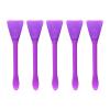 25pcs Face Mask Applicator Silicone Face Mask Brushes Makeup Spatula Applicator Skincare Spatula Lotion Face Cream Applicator Spa Makeup Tools(Purple) view 1