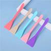 25pcs Face Mask Applicator Silicone Face Mask Brushes Makeup Spatula Applicator Skincare Spatula Lotion Face Cream Applicator Spa Makeup Tools(Purple) view 3