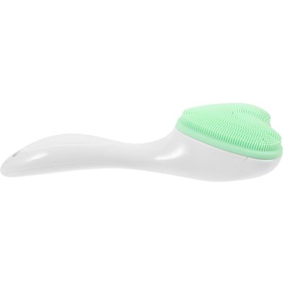 Anneome Silicone Facial Cleansing Brush Long Handle Manual Face Scrubber for Gentle Exfoliating and Deep Cleaning Ergonomic Grip for Comfortable Use Makeup and Oil Removal Gift for Women