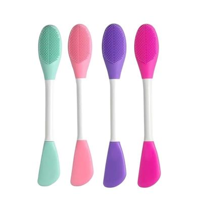 8pcs Face Mask Applicator Double-Ended Silicone Face Mask Brush Reusable Soft Facial Masks Applicator Massage Spatula for Cream Skincare Supplies(Mix)