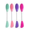8pcs Face Mask Applicator Double-Ended Silicone Face Mask Brush Reusable Soft Facial Masks Applicator Massage Spatula for Cream Skincare Supplies(Mix) view 1