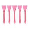 25pcs Face Mask Applicator Silicone Face Mask Brushes Makeup Spatula Applicator Skincare Spatula Lotion Face Cream Applicator Spa Makeup Tools(Red) view 1