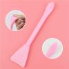 25pcs Face Mask Applicator Silicone Face Mask Brushes Makeup Spatula Applicator Skincare Spatula Lotion Face Cream Applicator Spa Makeup Tools(Red) view 2