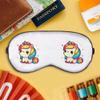 Azeeda 'Cute Rainbow Unicorn' Sleep/Travel Eye Mask (EY00034033) view 2