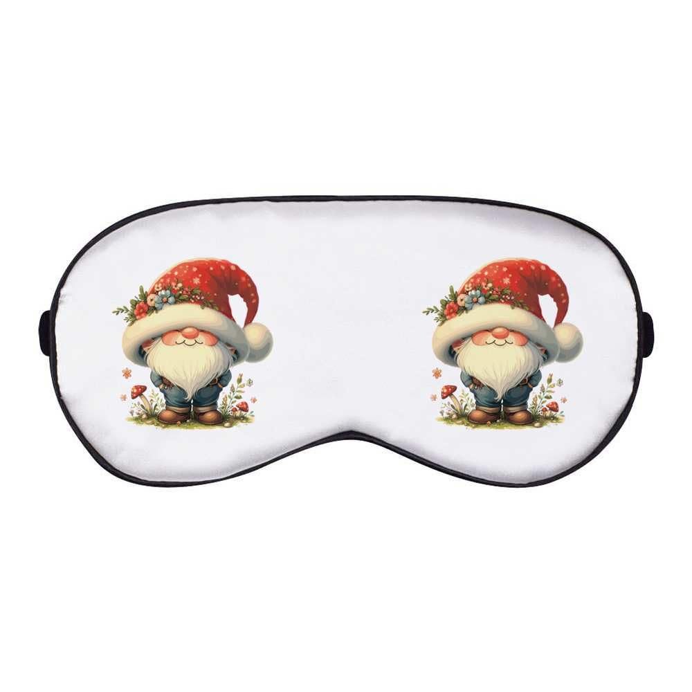 Azeeda 'Cute Christmas Gnome' Sleep/Travel Eye Mask (EY00034031)