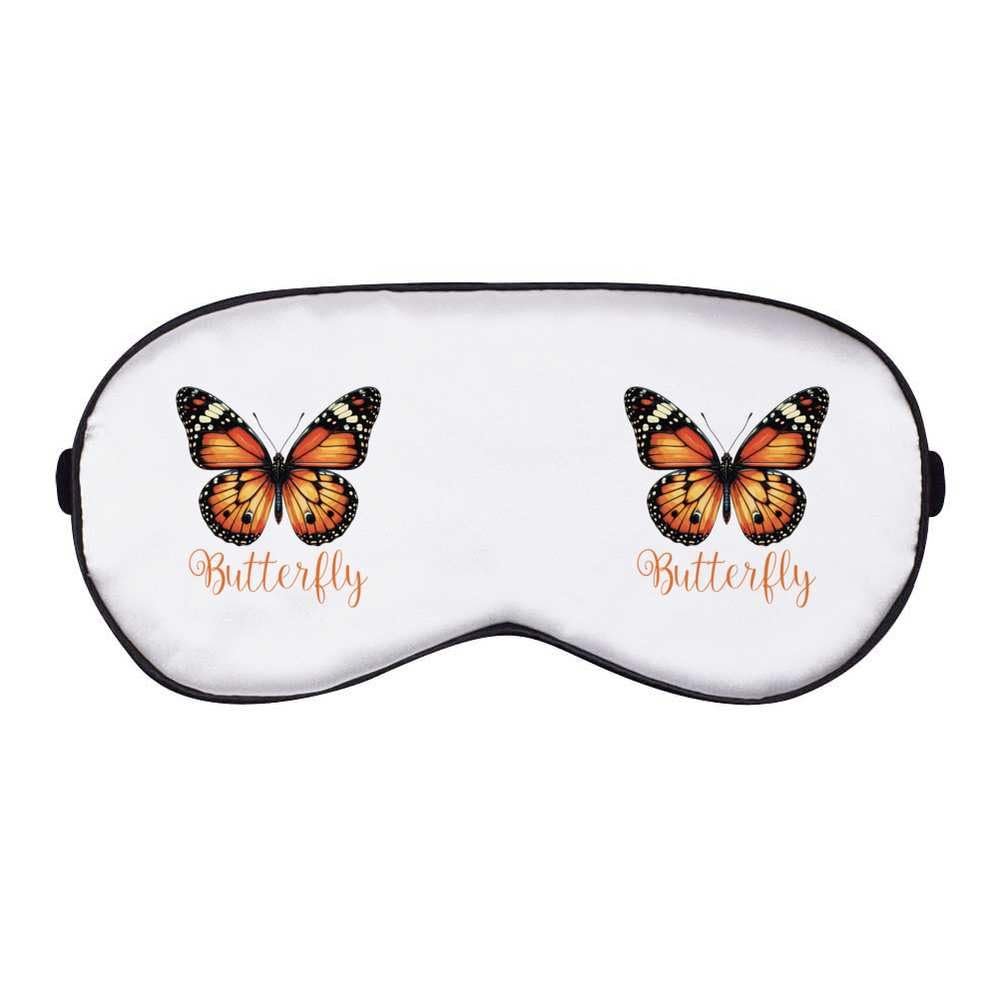 Azeeda 'Pretty Orange Butterfly ' Sleep/Travel Eye Mask (EY00034059)