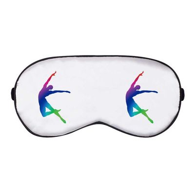 Azeeda 'Colourful Leaping Dancer' Sleep/Travel Eye Mask (EY00034051)