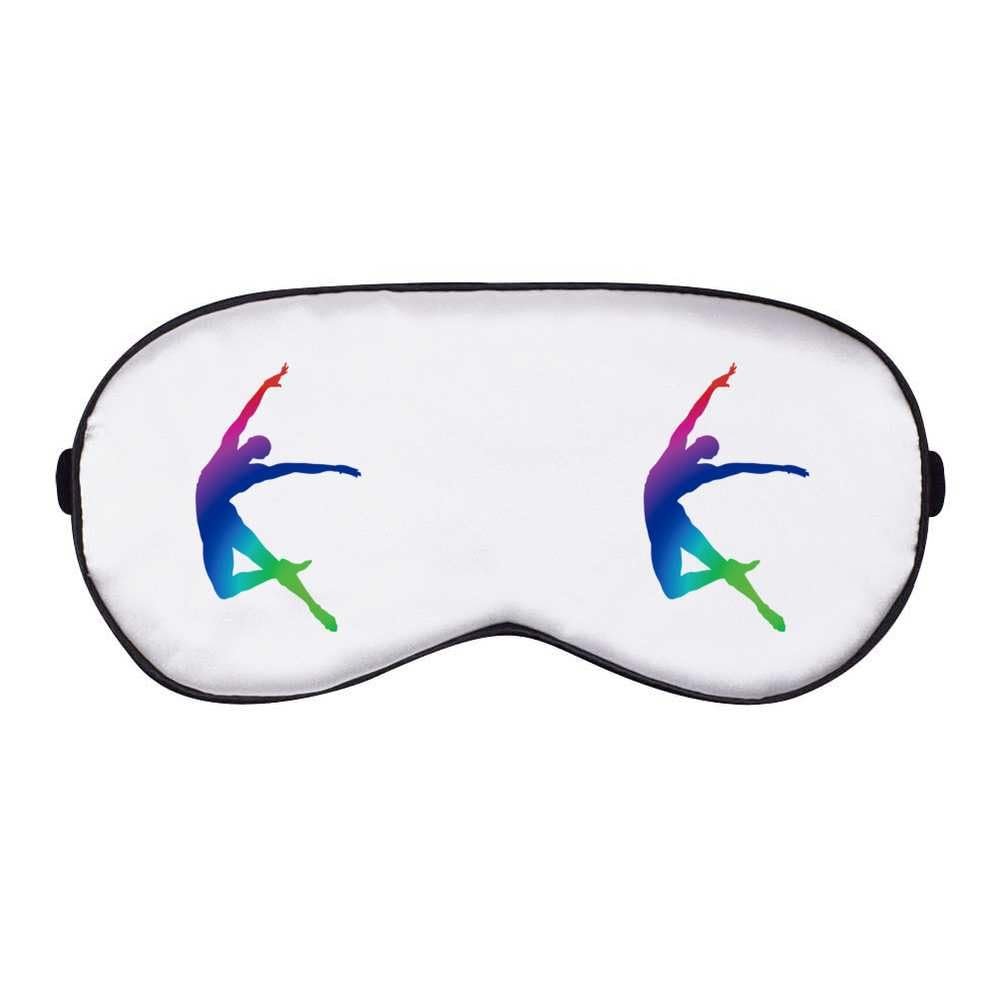 Azeeda 'Colourful Leaping Dancer' Sleep/Travel Eye Mask (EY00034051)