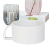 Shaving Bowl - 94g Stainless Steel Heat Insulated Cup | Marble Handmade Foam Holder | Non Slip Grooming Mug For Men, Barber Salon Tool, Luxury Stone Soap, Durable Wide Mouth Shavings Accessory view 1