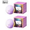 Aislor 2-Pack of Natural Fruit Scented Bath Bombs, Moisturizing Fizzies for Bubble Bath, Spa & Hot Tub Gift Set Purple Perilla One Size view 2