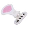 TYTOGE Women Travel Mini Shaving Kit 6 Layer Cutters Portable Travel Shaving Kit with Foldable Non Slip Handle 3 Refills (Pink) view 2