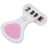 TYTOGE Women Travel Mini Shaving Kit 6 Layer Cutters Portable Travel Shaving Kit with Foldable Non Slip Handle 3 Refills (Pink) view 3
