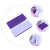 BAZEITFLOW 2Pcs Double-Sided Foot Pumice Stone Callus Remover Foot Care Scrubber for Dead Skin Exfoliation and Smooth Purple view 3