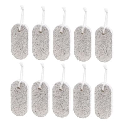 INOOMP 20PCS Volcanic Pumice Stones Dead Skin Removers Foot Grinding Stones for Callus and Corn Exfoliating at Home