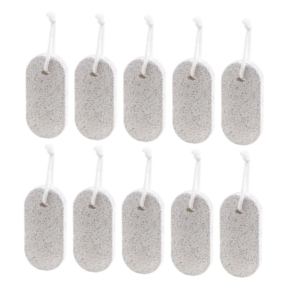 INOOMP 20PCS Volcanic Pumice Stones Dead Skin Removers Foot Grinding Stones for Callus and Corn Exfoliating at Home