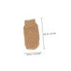 Cabilock 4Pcs Exfoliating Bath Gloves Rich Foaming Body Scrubber Lightweight Massage Mitts for Deep Cleaning Dead Skin Removal view 2