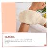 Cabilock 4Pcs Exfoliating Bath Gloves Rich Foaming Body Scrubber Lightweight Massage Mitts for Deep Cleaning Dead Skin Removal view 4