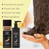 2PCS Ginseng Hair Growth Shampoo Cleansing Scalp Hair Follicles Anti Dandruff Oil Control Strengthen Hair Roots Moisturizing Shampoo view 3