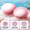 Aislor 2-Pack of Natural Fruit Scented Bath Bombs, Moisturizing Fizzies for Bubble Bath, Spa & Hot Tub Gift Set Peach One Size view 4