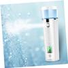 Healeved Portable Facial Steamer Nano Mist Sprayer for Skin Care Abs Material Cool Moisturizing Hydrating Handy Mister Non-Slip Grip Compact White Face Humidifier for Home Spa and Travel view 3