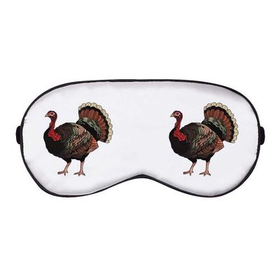 Azeeda 'Colorful Decorative Turkey' Sleep/Travel Eye Mask (EY00034083)