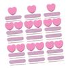 ARTSEWPLY 20 Sets DIY Nail Tools Kit with Heart-Shaped Sponge Files Nail Buffer Blocks Polishing Strips for Professional and Personal Manicure Care view 1