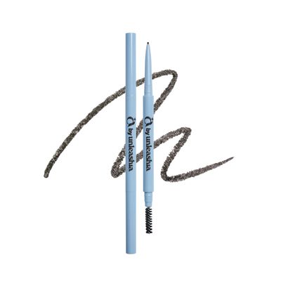 [A by Unleashia] Real Fine 1mm Eyebrow Pencil #K-beauty vegan mascara #K-beauty eye makeup (No.1 Umber Gray)