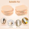 20 PCS Makeup Sponges, Facial Makeup Sponge for Foundation Blending Cosmetic Sponges Beauty Foundation Powder for All Skin Types Wet and Dry Dual Use(Skin, Square&Round) view 2