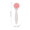 Alipis 2PCS Silicone Facial Brush for Women Manual Non-Abrasive Face Cleansing and Massage Brush with Non-Slip Grip Gentle Exfoliating Pad for Sensitive Skin Random Colors Random Color view 2