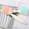 Alipis 2PCS Silicone Facial Brush for Women Manual Non-Abrasive Face Cleansing and Massage Brush with Non-Slip Grip Gentle Exfoliating Pad for Sensitive Skin Random Colors Random Color view 3