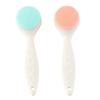 Alipis 2PCS Silicone Facial Brush for Women Manual Non-Abrasive Face Cleansing and Massage Brush with Non-Slip Grip Gentle Exfoliating Pad for Sensitive Skin Random Colors Random Color view 4
