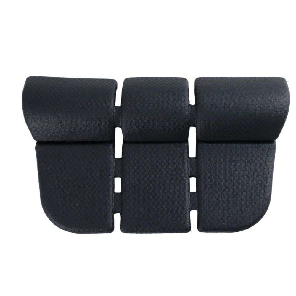 EWUROI Outdoor Bath Pillow Household Polyurethane EVA Multi-Color Waterproof Bathtub Cushion with Suction Cups