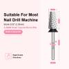 3/32" Small Tapered Barrel Safety Nail Drill Bit for Gel & Acrylic Removal view 2