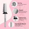 3/32" Small Tapered Barrel Safety Nail Drill Bit for Gel & Acrylic Removal view 3
