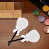 2 Pcs Setting Powder Puff with Stick Handle, Lollipop Face Powder Puff for Makeup, Reusable for Loose Powder Application view 4