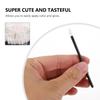 Cabilock 100pcs Disposable Lipstick Applicators Makeup Beauty Tools Eco-friendly Lip Brushes for Lipstick Lip Mask Foundation and Concealer Application Professional and Home Use view 2