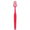 ABOOFAN Creative Large Toothbrush-Shaped Bath Brush Back Scrubber with Hanging Comfortable Grip Exfoliating Shower Brush for Body Cleaning and Massage Safe Skin Care Tool in Red view 1