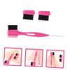 Vaguelly Replacement Head Eyebrow Brush and Comb for Women Dual-use Steel Brush with PVC Case Precise Eyebrow Grooming Tool for Defining and Trimming Stray Hairs view 3