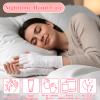 6 Pairs Eczema Gloves White Fingerless Gloves Cotton Glove for Dry Hands Sleeping Soft Comfortable Overnight Dry Hands Glove Cotton Moisturizing Glovess Sun Protection Glovess for Adults Hand Spa Care view 3