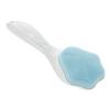 DONFAMDS Long Handle Silicone Face Scrubber Brush for Facial Cleansing and Exfoliation Soft Material for Deep Clean Removes Dirt Sebum Blackheads Portable Blue Paw Design for Sensitive Skin view 1