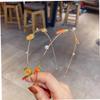 PENIKOKO Elegant Pearl Carrot Headband Hair Hoop with Lovely Fruit Design Elastic Hair Accessory for Women Stylish Wedding Party Prom Headwear view 3