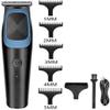 YHNNH Men's Hair Clippers, Beard Trimmers, Professional Portable Rechargeable Electric Hair Clippers, Bald Head Trimmers view 2