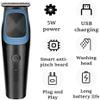 YHNNH Men's Hair Clippers, Beard Trimmers, Professional Portable Rechargeable Electric Hair Clippers, Bald Head Trimmers view 4