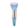 10Pcs Professional Candy-Colors Fluffy Powder Blush Brush Chubby Portable Seamless Cosmetic Beauty Tool for Make Up(D) view 1