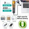 YHNNH Men's Hair Clippers, Beard Trimmers, Professional Electric Hair Clippers with LED Display. view 4