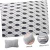 PLAFOPE Mesh Bathtub Pillow with Non-Slip Suction Cups Polyester Bath Cushion for Head Neck Shoulder Support Fit for Bathtubs Relaxing Bathroom Accessory view 2